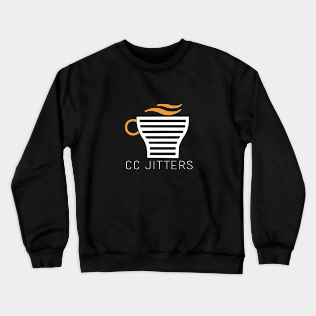 CC Jitters Crewneck Sweatshirt by grekhov